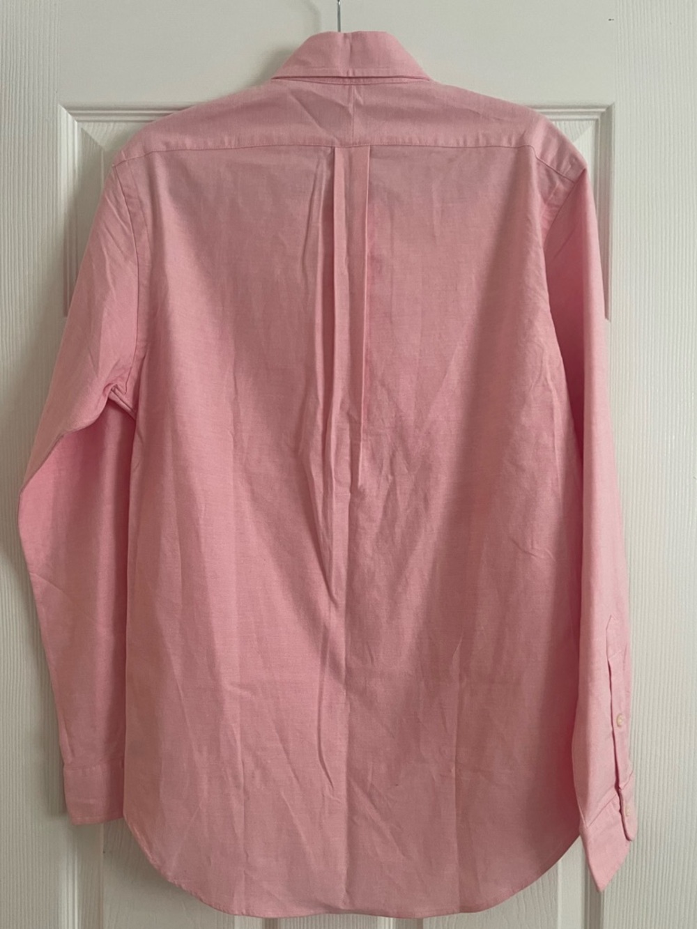 Ralph Lauren Slim Fit Stretch Oxford Pink Shirt Medium NWT - Picture 2 of 4